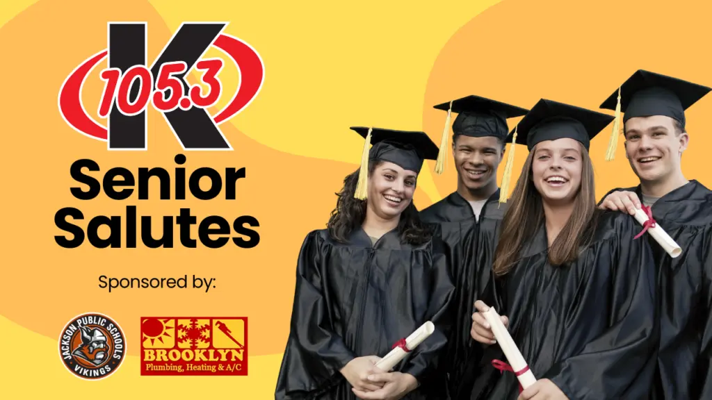 senior salutes with psonsors