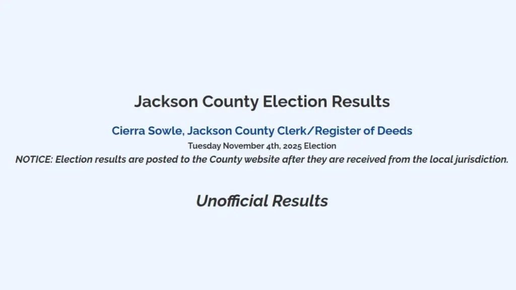 Jackson County Election