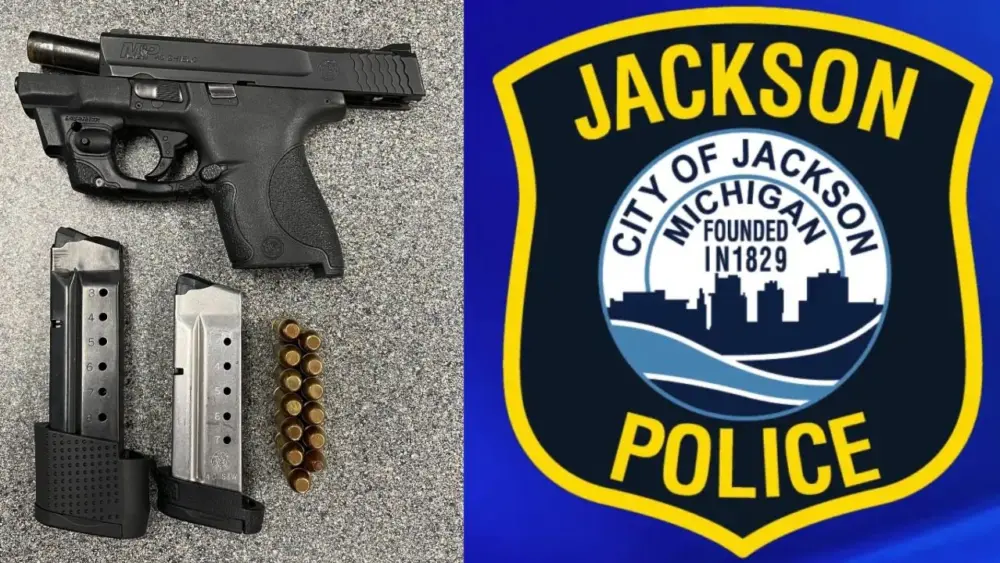 firearm and JPD logo