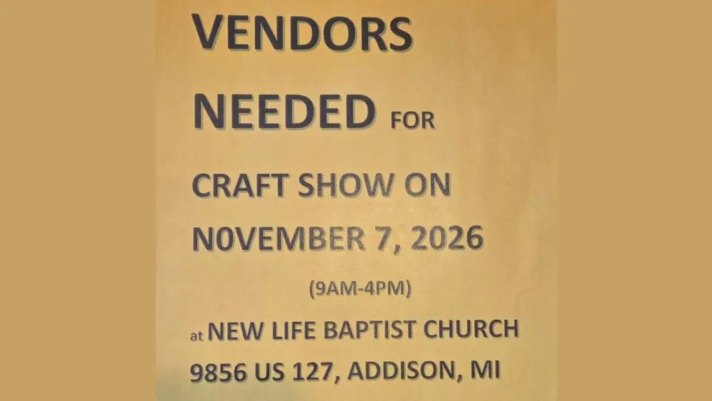 Craft Show Flyer