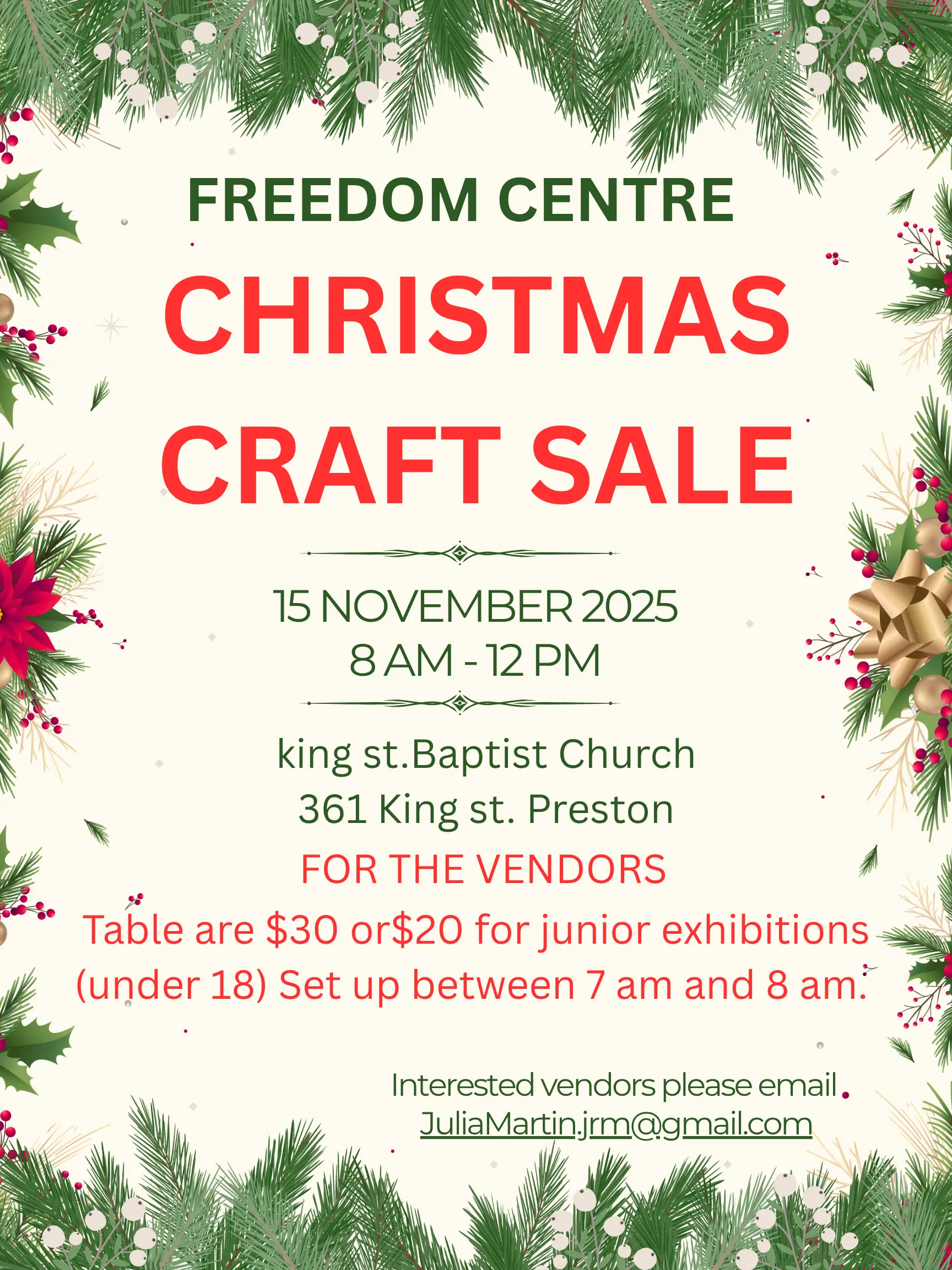 green-red-organic-floral-christmas-poster-2