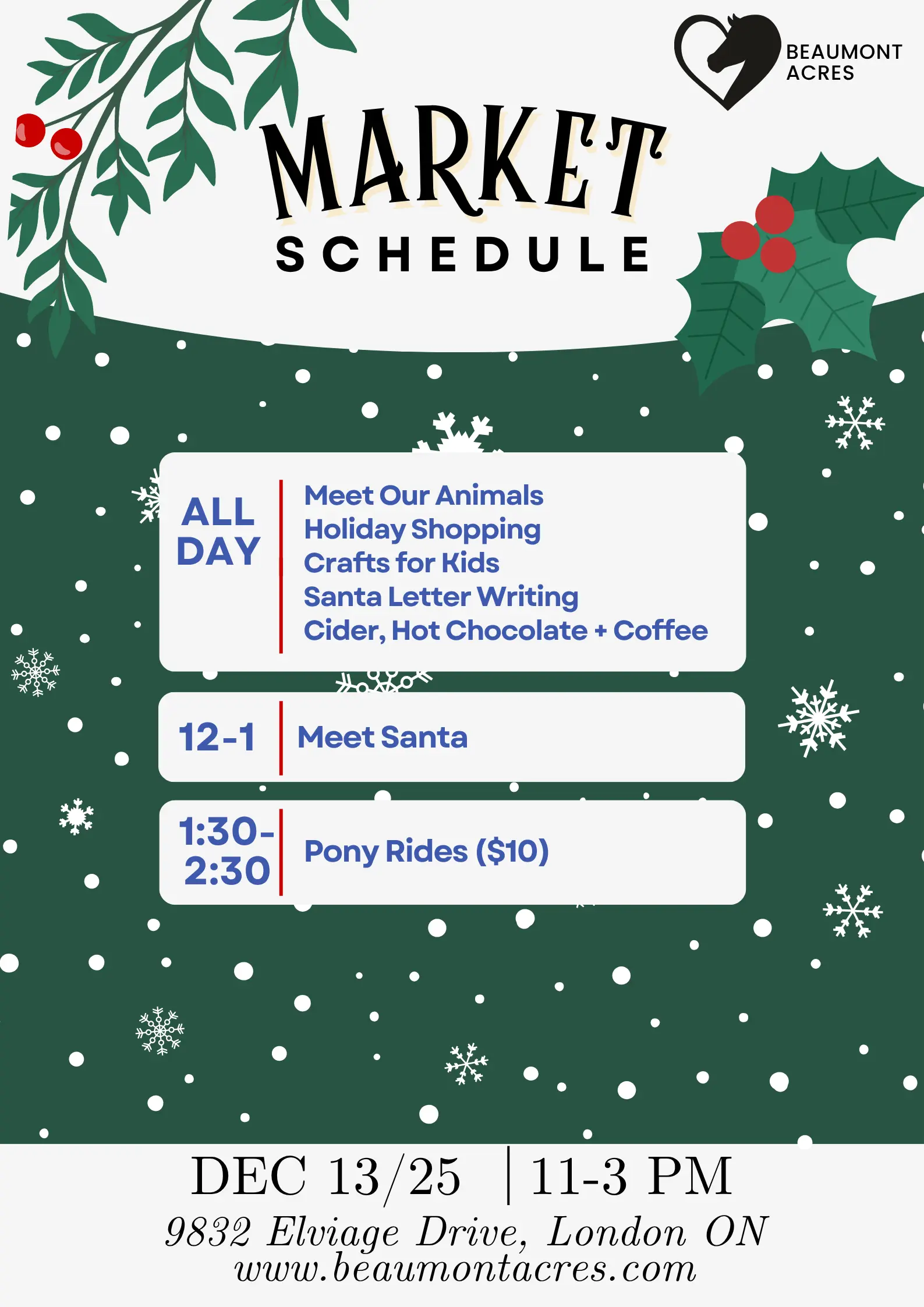 beaumont-christmas-marketing-materials-zip-market-schedule