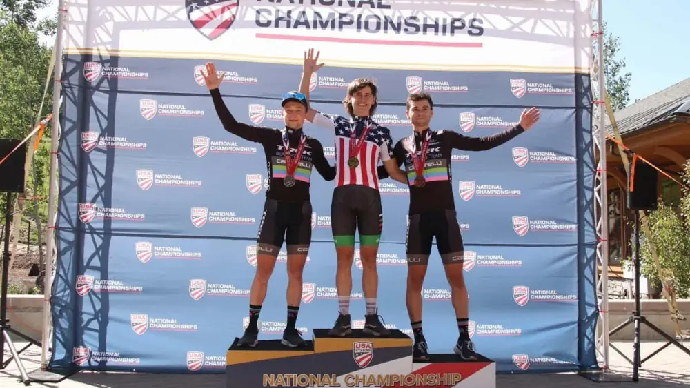 beckett-podium