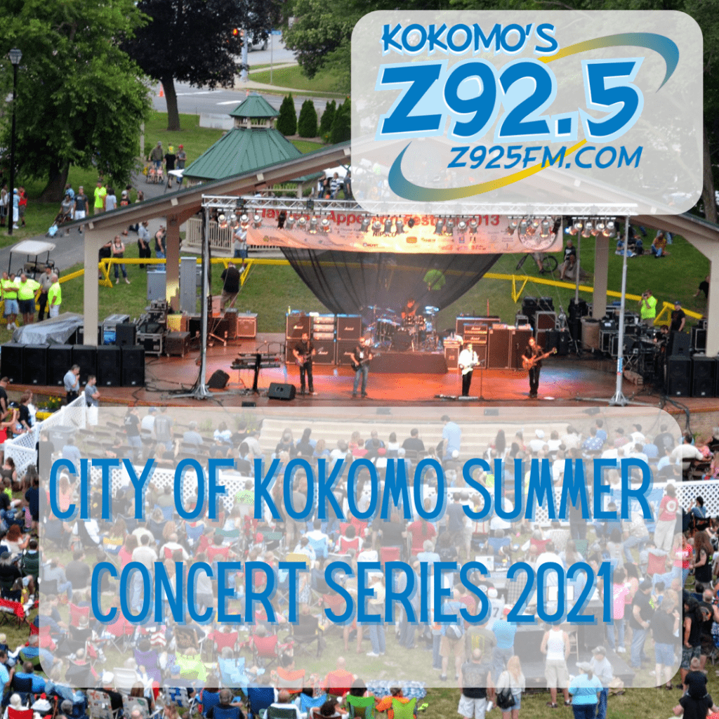 The City of Kokomo Summer Concert Series Z 92.5