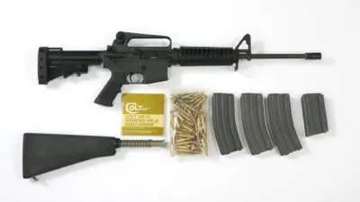 A picture of a Colt AR-15 Sporter Lightweight rifle