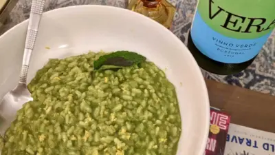 spring_risotto_and_chicken_broth