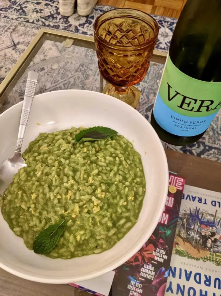 spring_risotto_and_chicken_broth