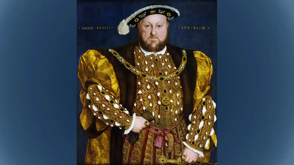 A portrait of Henry VIII