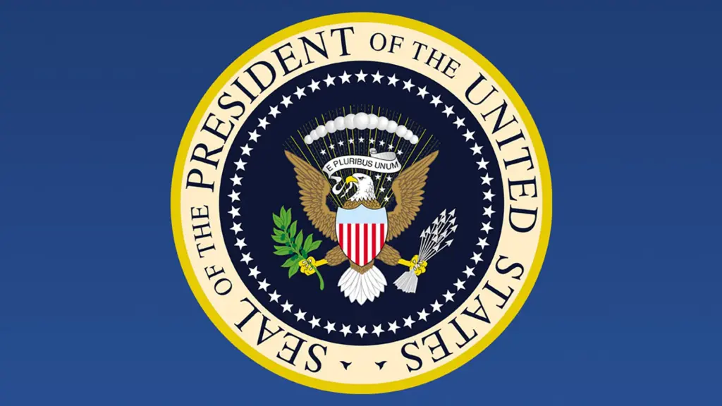 The seal of the President of the United States