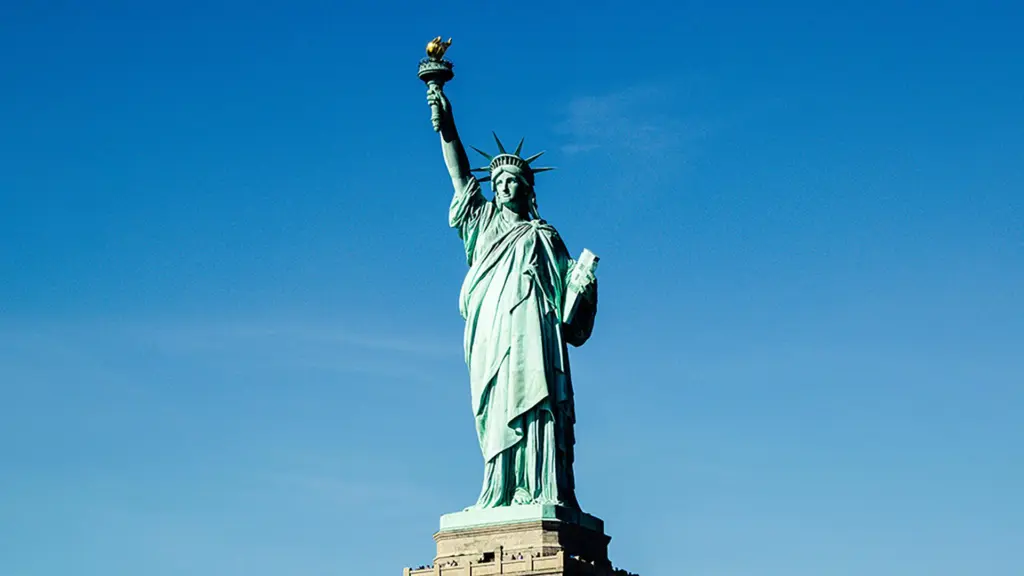 A picture of the Statue of Liberty