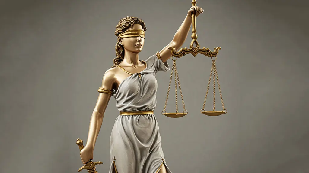 An image of Lady Justice
