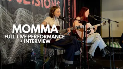 Momma band playing an x-session