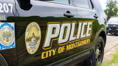 City of Montgomery Police car Montgomery^ AL / USA - August 27^ 2020