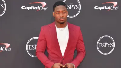 Stefon Diggs at the 2018 ESPY Awards at the Microsoft Theatre LA Live LOS ANGELES^ CA - July 18^ 2018
