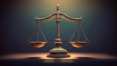 An image of the Scales of Justice generated by Google Gemini