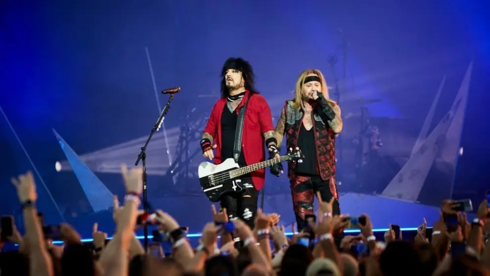 Concert of Mötley Crüe Auditorio Miguel Ríos de Rivas-Vaciamadrid Madrid^ Spain^ 24 June 2023