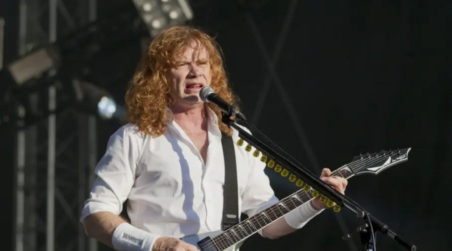 Megadeth performs live on stage June 29^ 2012 at 15th annual Tuska Open Air Metal Festival in Suvilahti^ in Helsinki^ Finland.