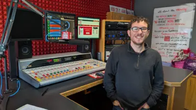 Jake in the Studio