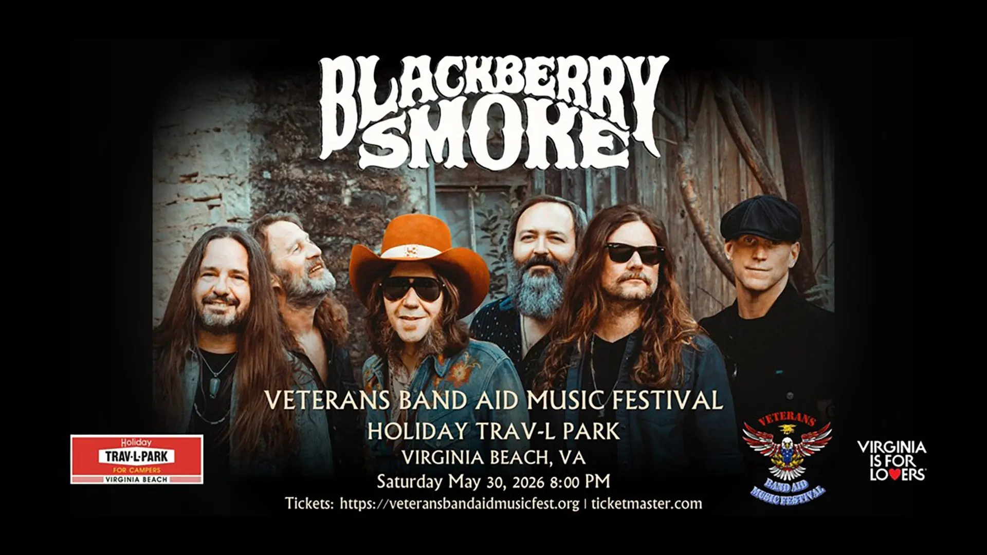 Blackberry Smoke @ Band Aid 2026