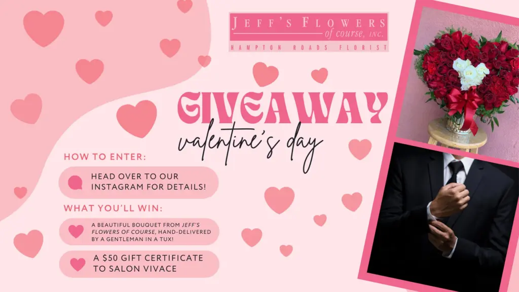 A graphic for the BOB FM Valentine's Day promotion