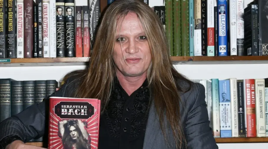 Singer Sebastian Bach signs copies of his book "18 and Life on Skid Row" at Book Revue on December 5^ 2016 in Huntington^ New York.