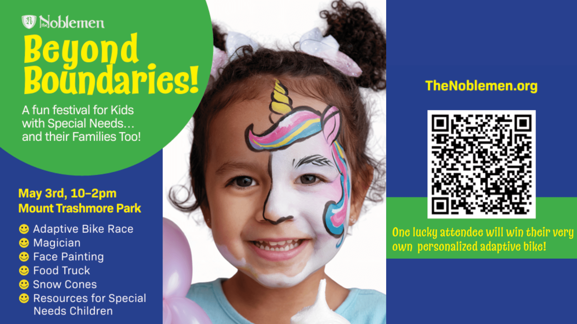 image promoting Beyond Boundaries Festival at Mount Trashmore on May 3rd from 10 AM - 2 PM