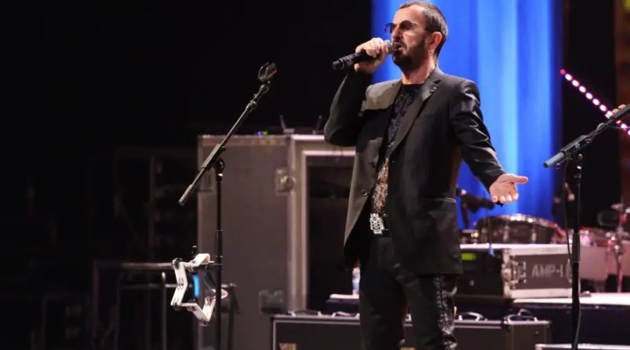 Ringo Starr during his concert tour in Kiev^ Ukraine on June 3^ 2011.