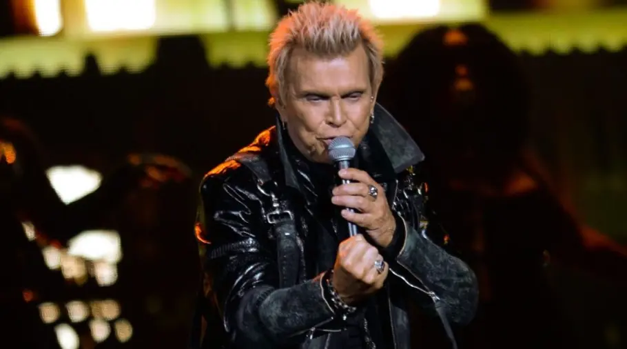 Billy Idol performs in Sunrise^ Florida on May 13^ 2025. The performance was part of his It’s a Nice Day To… Tour Again! tour.