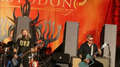 Mastodon performs at the Aftershock music festival. Sacramento^ California USA - 10-22-2017