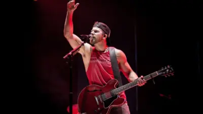 Kip Moore performs at the Cavendish Music Festival. Event organizer: Strut Entertainment^ Toronto CAVENDISH PEI - Saturday^ July 8^ 2017