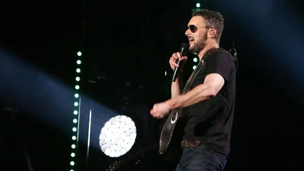 Eric Church performs in concert during the 2017 CMA Music Festival on June 9^ 2017 at Nissan Stadium in Nashville^ Tennessee. NASHVILLE^ TN-JUN 9