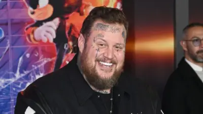 Jelly Roll at the premiere for Sonic the Hedgehog 3 at the TCL Chinese Theatre. LOS ANGELES^ CA. December 16^ 2024