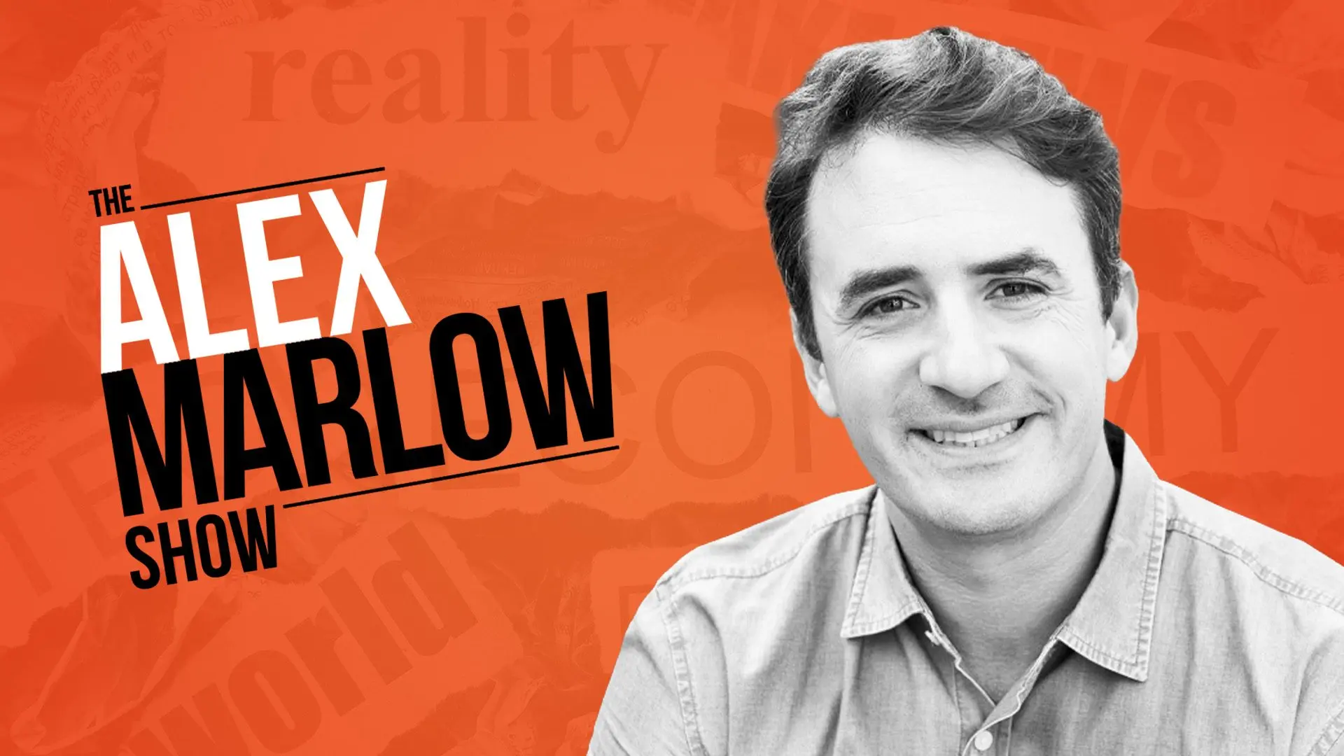 A graphic for The Alex Marlow Show