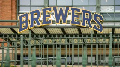 Milwaukee Brewers' American Family Field MLB Baseball stadium Milwaukee^ Wisconsin - May 26^ 2022