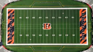 Paycor Stadium Field^ home of the Bengals football team Cincinnati^ Ohio^ Aug 15^ 2024