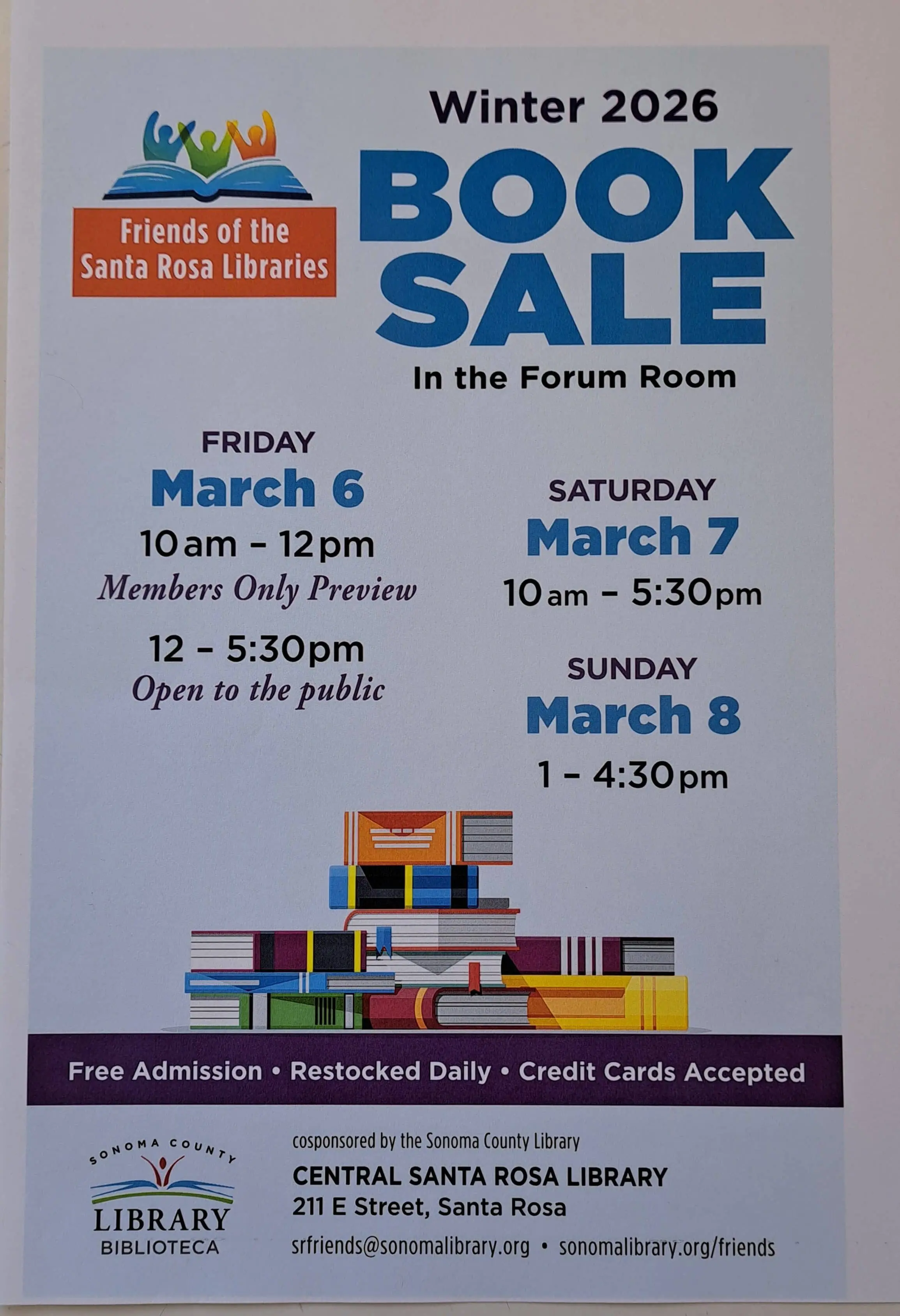 srfriends-book-sale-poster-march-6-8-2026-english