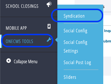 syndication-onecms-tools