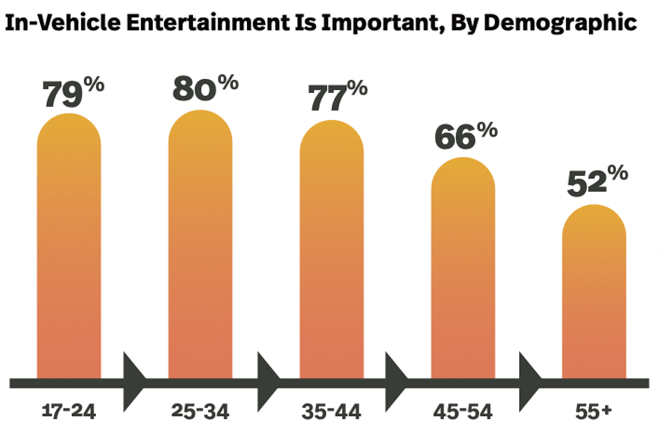 in vehicle importance demographics