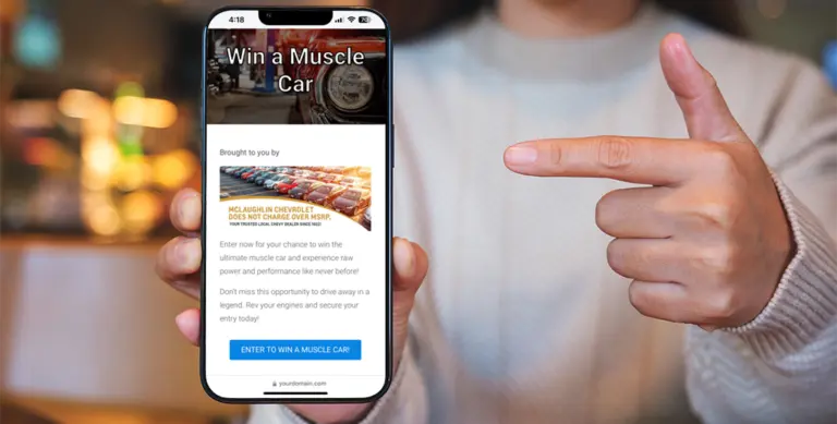 contest-on-mobile-device
