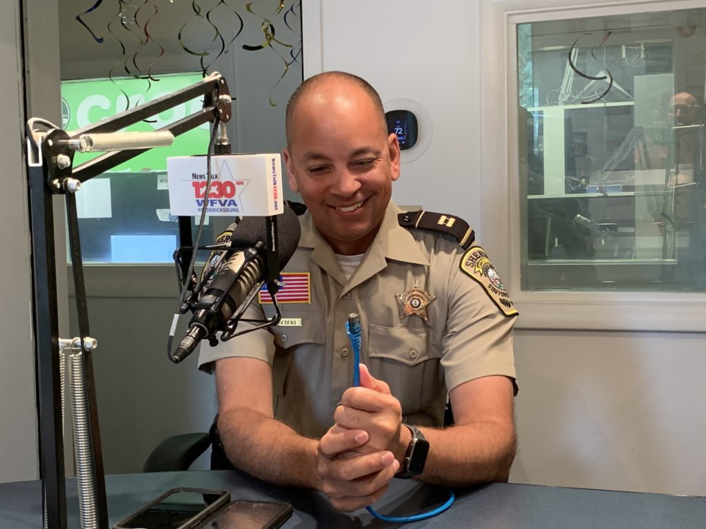 Town Talk Captain Lee PetersStafford Sheriff’s Office NewsTalk1230