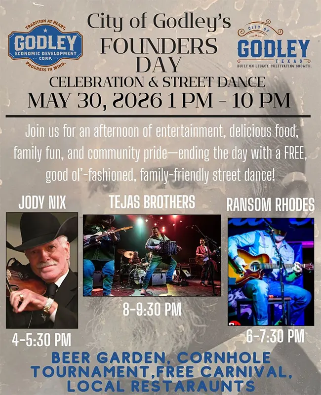 City Of Godley's Founders Day | 95.9 FM The Ranch