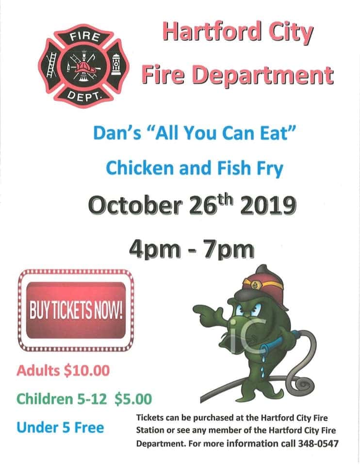 Dan’s “All You Can Eat” Chicken and Fish Fry WXXC
