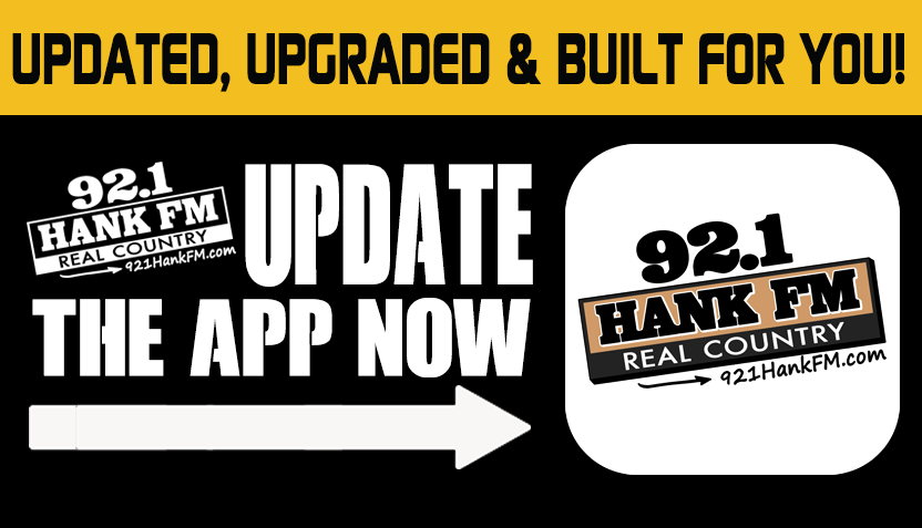 Upgraded Hank FM App! | 92.1 HANK FM