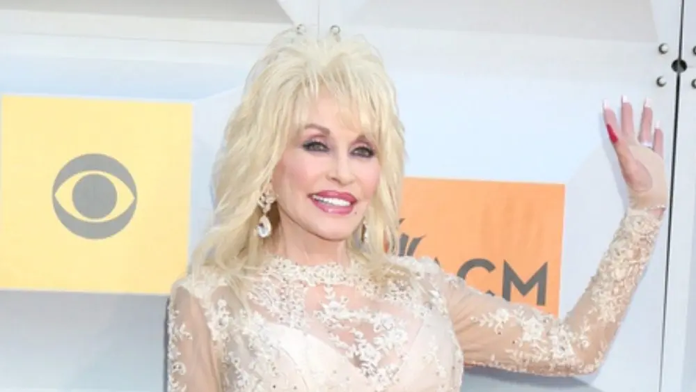Dolly Parton at the 51st Academy of Country Music Awards Arrivals at the Four Seasons Hotel on April 3^ 2016 in Las Vegas^ NV