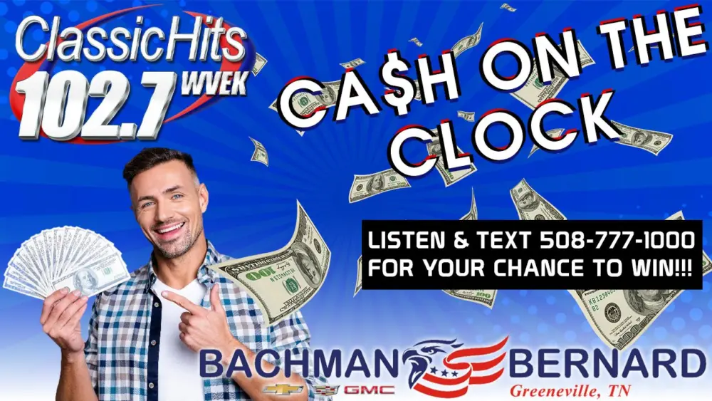 wvek cash on the clcok