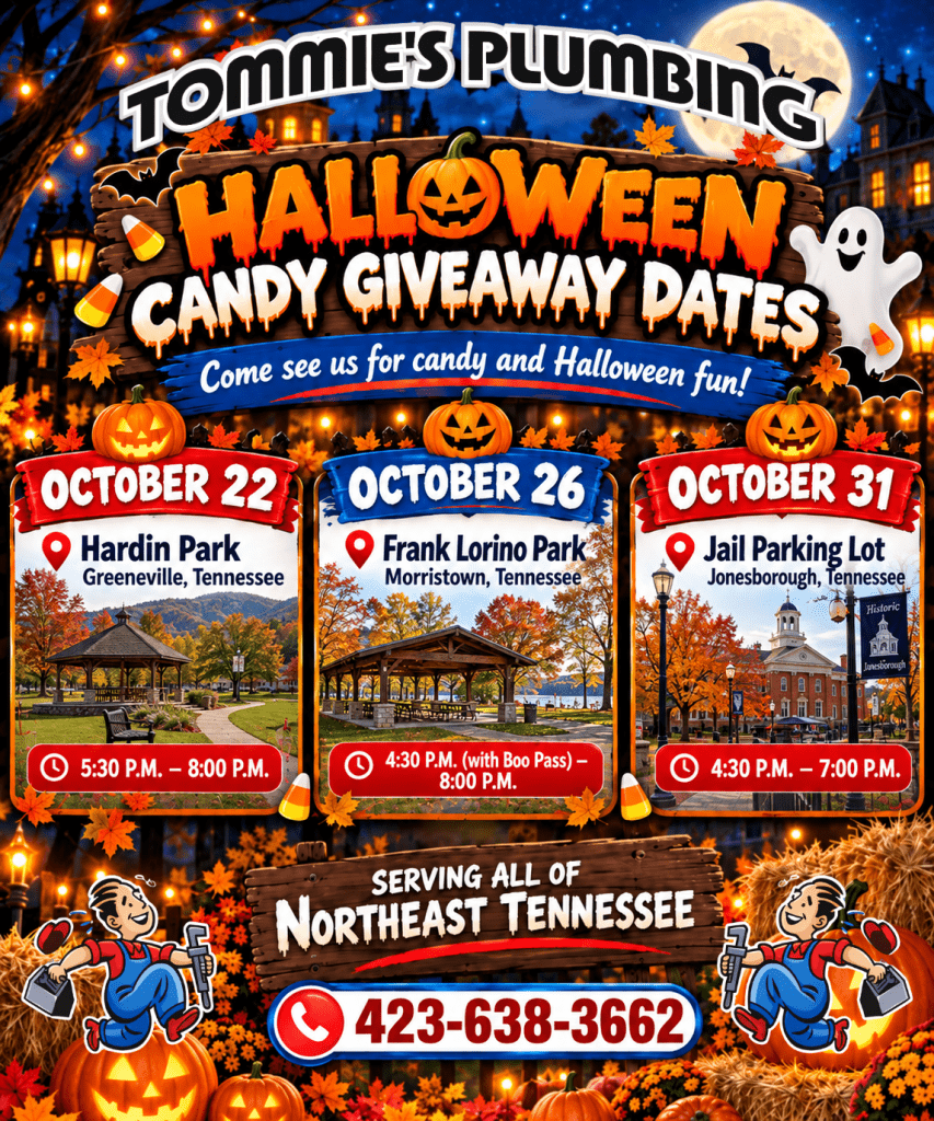 Candy Giveaway Tommie's Plumbing