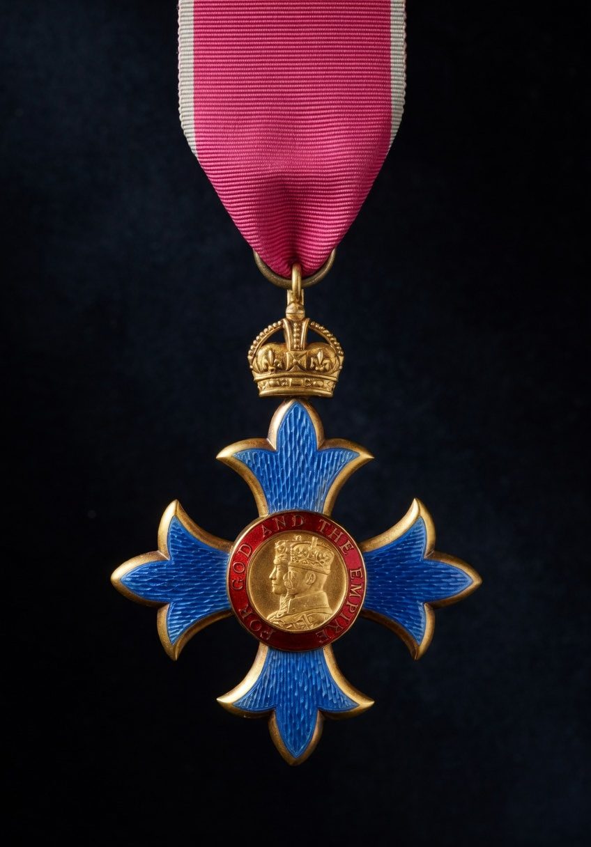 Rudy Giuliani receiving honorary knighthood in the Order of the British Empire