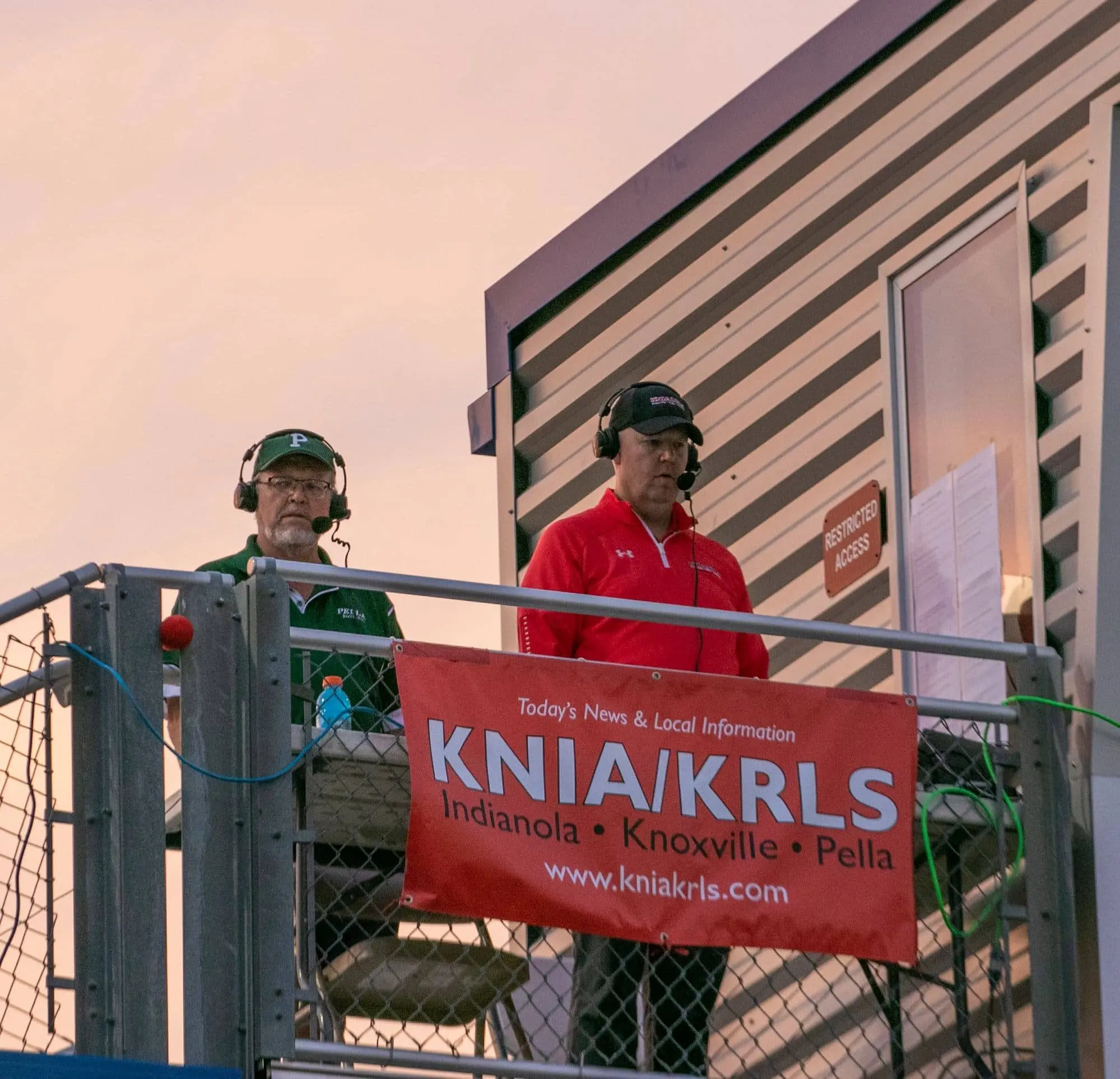 Football Friday Night Feature – Week Seven – Color Commentators of KNIA ...