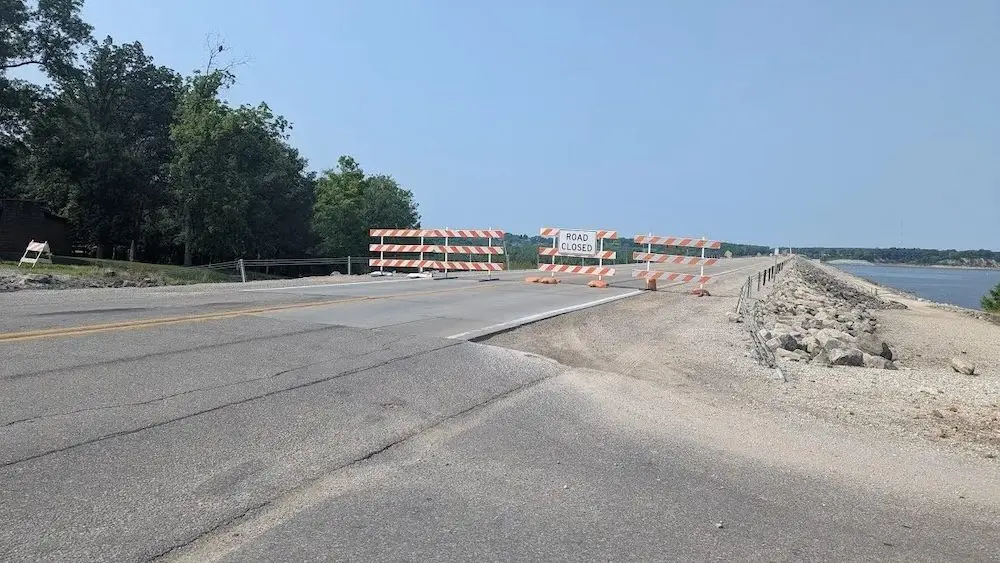 Full Road Closure over Red Rock Dam Scheduled for Wednesday through ...