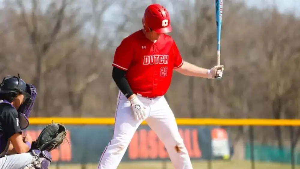 Dutch Baseball Team has Three Academic Honorees
